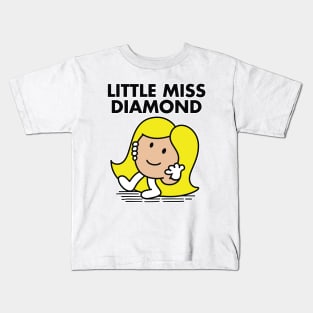 Little Miss Diamond Kids T-Shirt